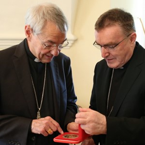 Kardinal Bozanić primio predsjednika Komisije Njemačke biskupske konferencije za Crkvu u svijetu mons. dr. Ludwiga Schicka